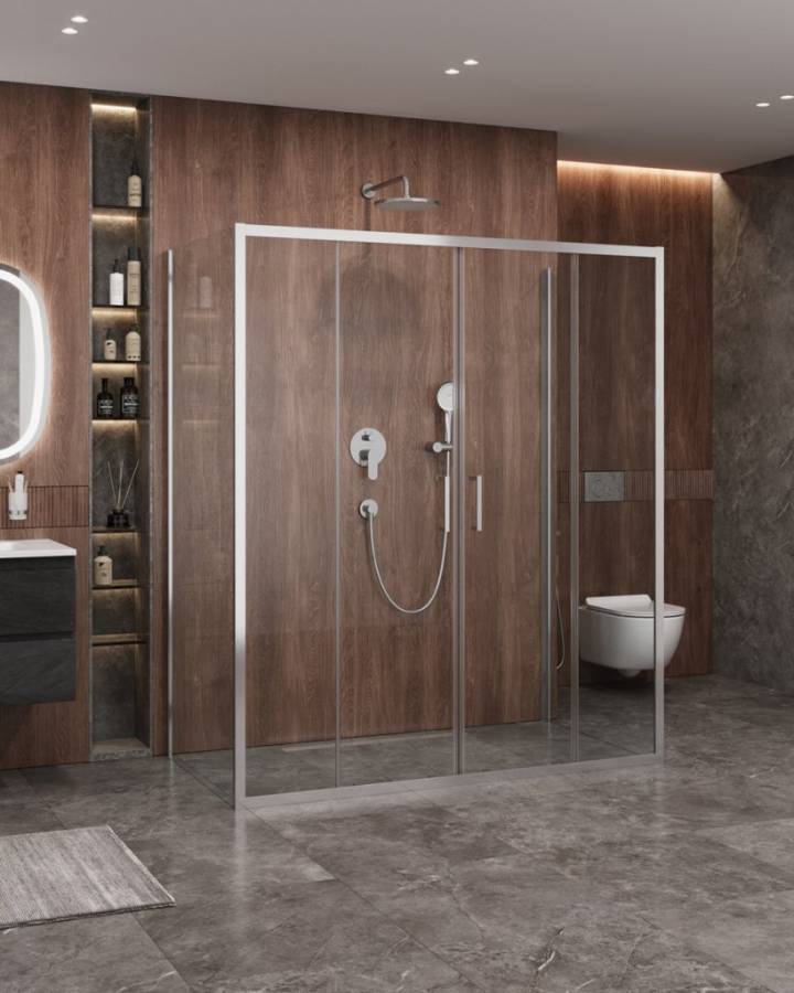 Душевой уголок CEZARES MOLVENO-AH-2/2 Душевой уголок CEZARES MOLVENO-AH-2/2