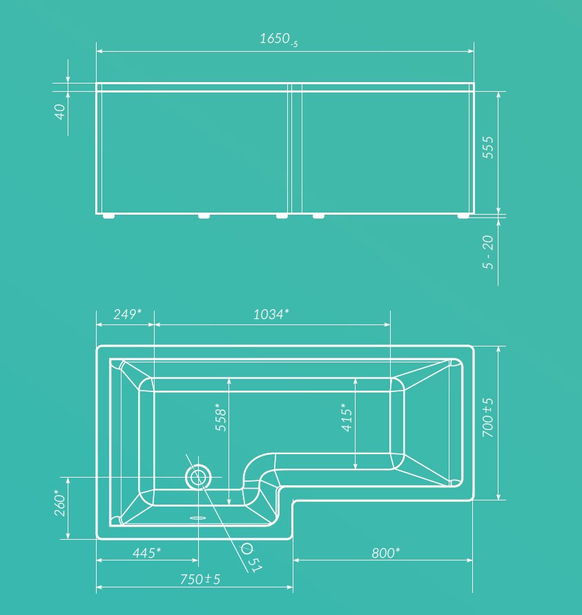 Рама разборная "LINEA" 165 Рама разборная "LINEA" 165