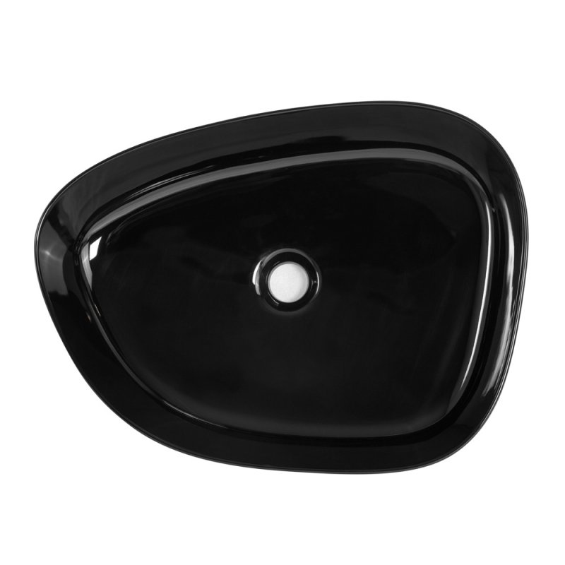 Раковина керамическая накладная черная BB1435-NERO, 550x400x140 Раковина керамическая накладная черная BB1435-NERO, 550x400x140