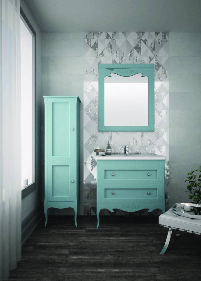 Тумба под раковину Creto Viva Blue 85 Тумба под раковину Creto Viva Blue 85