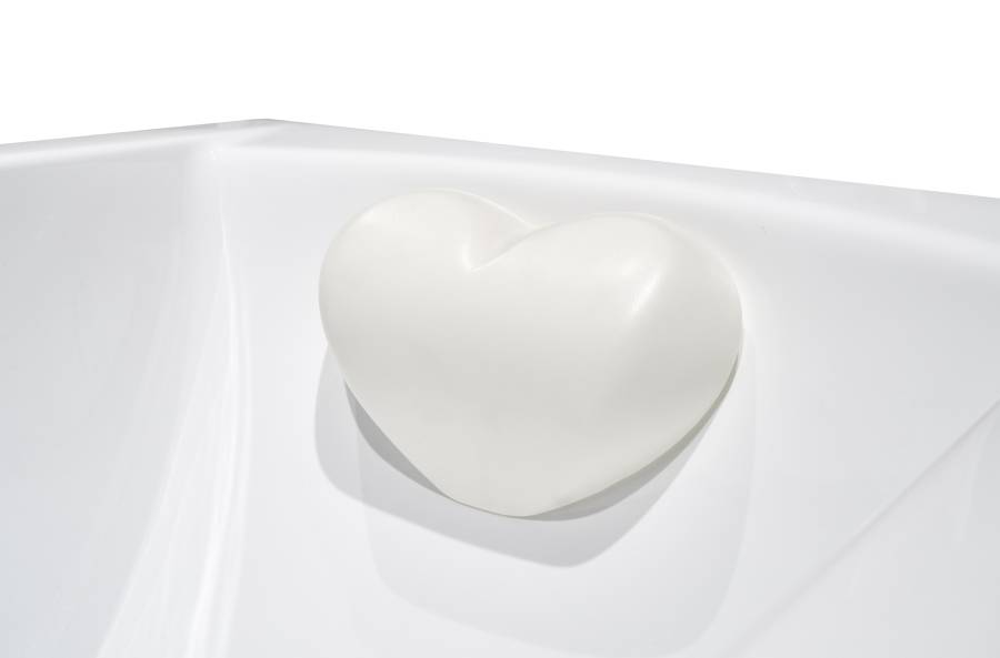 Подголовник для ванны Creto белый 1-04PW Подголовник для ванны Creto белый 1-04PW