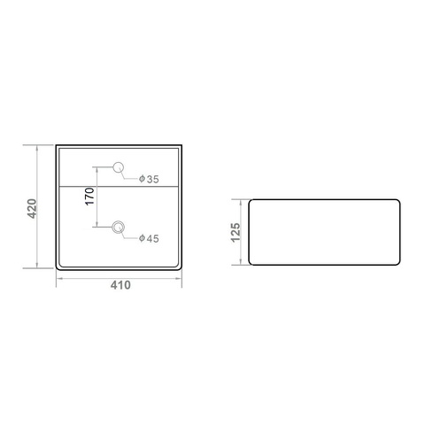 Раковина Orange B04-405w накладная, белый Раковина Orange B04-405w накладная, белый