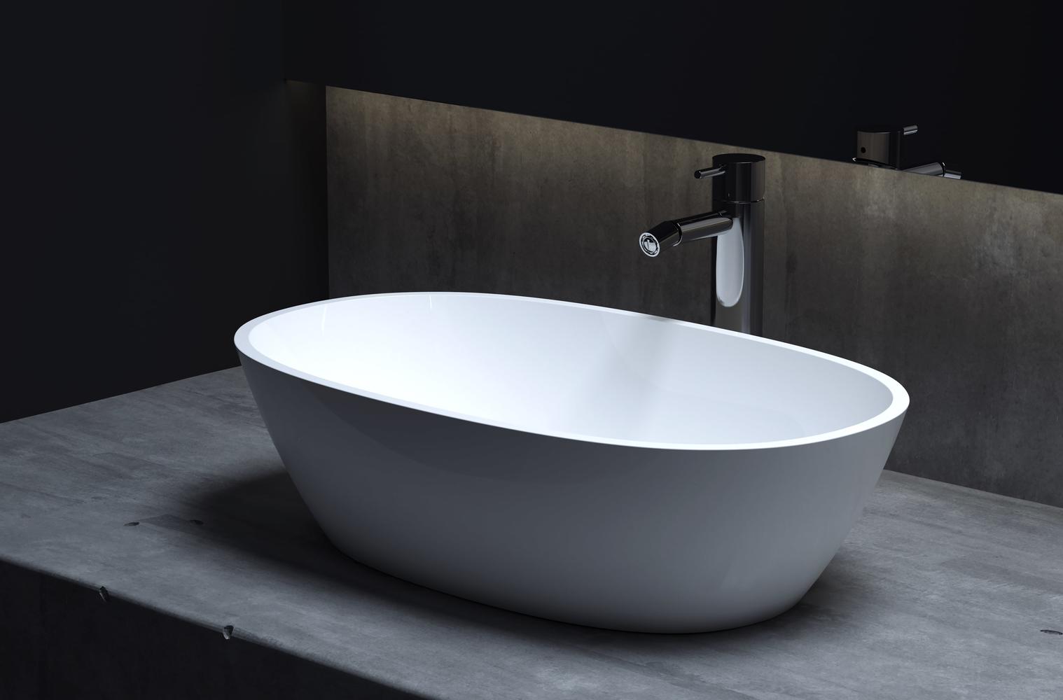 Раковина Salini S-Sense Callista 56 см 1101106GRH, глянцевая Раковина Salini S-Sense Callista 56 см 1101106GRH, глянцевая