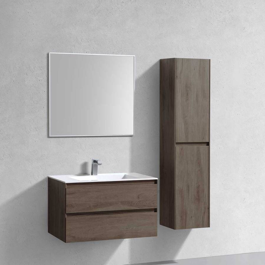 База под раковину Luka 800 подвесная, 2 выкатных ящика soft-close, R.Oak База под раковину Luka 800 подвесная, 2 выкатных ящика soft-close, R.Oak