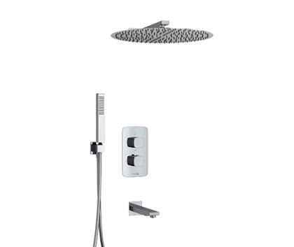 A178644 Thermo Встраиваемый комплект для ванны с верхней насадкой, лейкой и изливом A178644 Thermo Встраиваемый комплект для ванны с верхней насадкой, лейкой и изливом