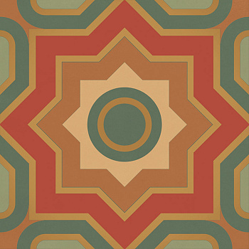 Керамогранит Scs Mandala Gold 19,8х19,8