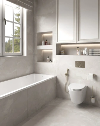 Керамогранит Iberia Bianco Carving Satin 60х120 (2 шт.в уп)