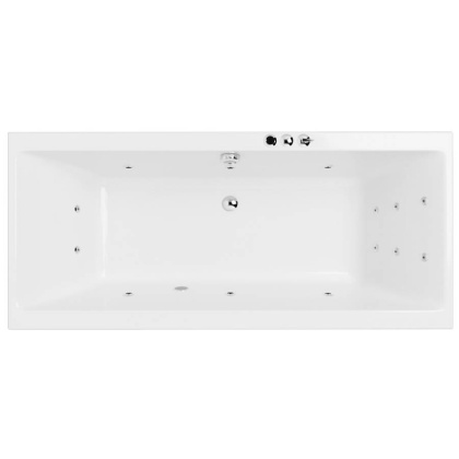 Ванна EXCELLENT Pryzmat 200x90 "SMART" (хром)