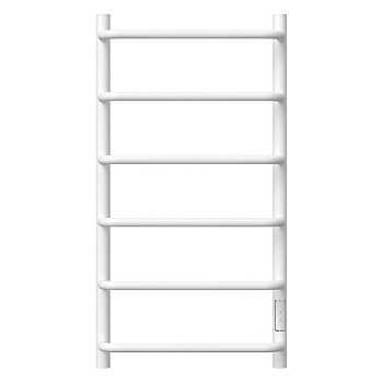 Полотенцесушитель электрический Point Ника PN08848W П6 400x800 диммер справа, белый