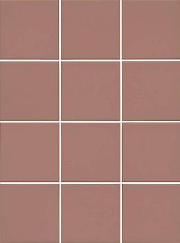 Керамогранит 1336 Агуста  розовый матовый (9,8см*9,8см*7мм) (97шт/0,922м2) из 12 частей 30x40 , м2 Керамогранит 1336 Агуста  розовый матовый (9,8см*9,8см*7мм) (97шт/0,922м2) из 12 частей 30x40 , м2