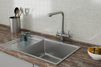 Смеситель для кухонной мойки с фильтром RUSH (MS9035-33) Смеситель для кухонной мойки с фильтром RUSH (MS9035-33)