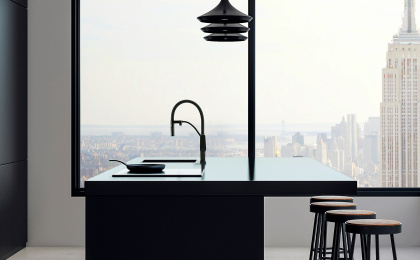 Смеситель Lemark Bronx LM3761BL для кухни с подключением к фильтру с питьевой водой