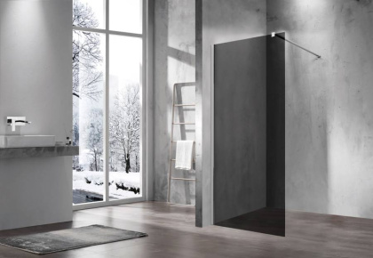 Душевая перегородка Walk-In VSW-1H110CG, 1100*2000, хром, стекло тонированное