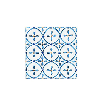 Вставка STG\A485\1146H Капри Майолика 9,8*9,8 (1уп/30шт), шт Вставка STG\A485\1146H Капри Майолика 9,8*9,8 (1уп/30шт), шт