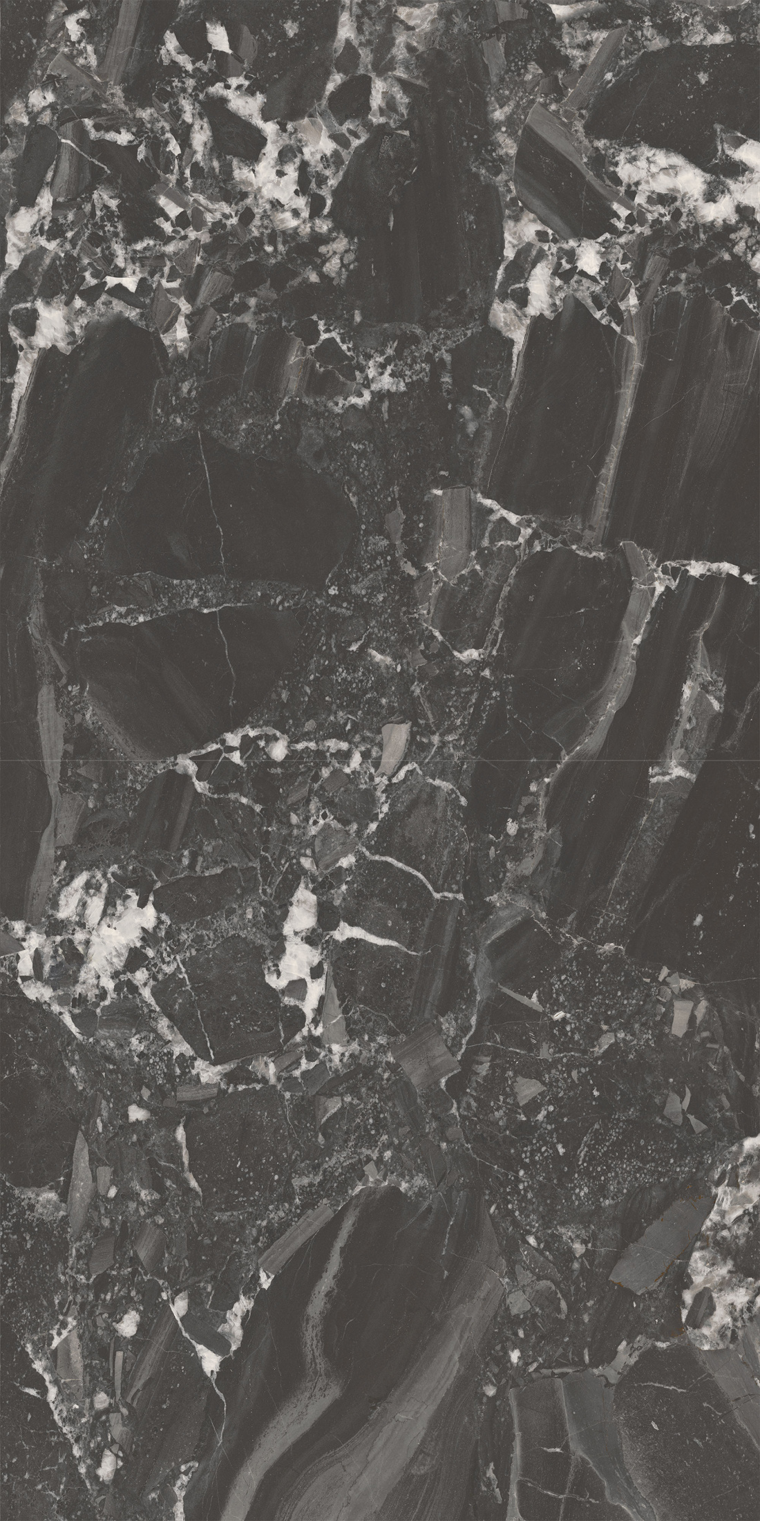 Риальто чёрный матовый обрезной 80x160x0,9