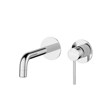 RELAX-BLI2-1-01-W0 Смеситель для раковины встраиваемый с внутренней частью, без донного клапана, хром