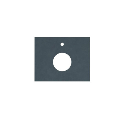 Столешница из керамогранита Про Чементо 60x48, синяя тёмная матовая, CN60.DD507320R