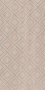 Декор Сан-Марко бежевый матовый обрезной 40x80x1