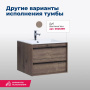 Тумба под раковину Aquanet Lino 70 белый матовый Тумба под раковину Aquanet Lino 70 белый матовый