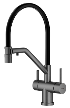 Смеситель Splenka для кухни со съемным гибким изливом, с магнитным фиксатором излива, с подключением фильтра питьевой воды S70.62.09
