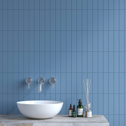 Плитка Flat Blue 5х20 Плитка Flat Blue 5х20