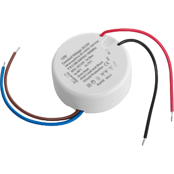 Блок питания 230V AC/12V DC/10W, IP20