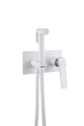 Гигиенический душ Shevanik S8005F латунь белый/хром Гигиенический душ Shevanik S8005F латунь белый/хром