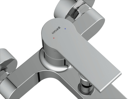 Смеситель Cersanit для ванны BRASKO однорычажный Смеситель Cersanit для ванны BRASKO однорычажный