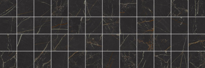 Декор MM60074 Royal мозаичный чёрный 20х60,шт Декор MM60074 Royal мозаичный чёрный 20х60,шт