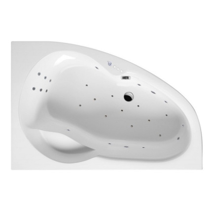 Ванна EXCELLENT Newa 160x95 (правая)  "ULTRA" (хром)