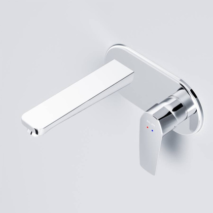 F90A72200 Gem, Смеситель д/умывальника, монтируемый в стену, Хром, шт.