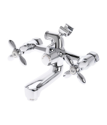 Смеситель для ванны/душа Agger Retro A1921200 с душевым набором Смеситель для ванны/душа Agger Retro A1921200 с душевым набором