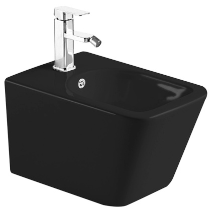 Биде Timo SOLI TK-304 MB подвесное черное матовое