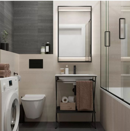 Декор OS\E317\11265R чипсет Про Дабл серый матовый обрезной 30х60х9 (1уп/5шт), шт