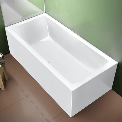 Акриловая ванна  RETHING CUBIC 180x90 R PULG&PLAY RIHO FALL