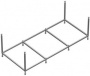 W80A-150-070W-R Like, Каркас для ванны A0 150х70 см, шт W80A-150-070W-R Like, Каркас для ванны A0 150х70 см, шт