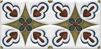 Декор STG\B620\16000 Клемансо орнамент 7,4*15 (1уп/40шт), шт Декор STG\B620\16000 Клемансо орнамент 7,4*15 (1уп/40шт), шт