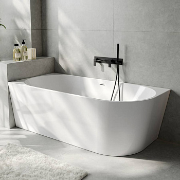 Акриловая ванна ABBER AB9502-1.4 L белая