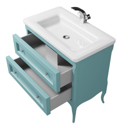 Тумба под раковину Creto Viva Blue 85 Тумба под раковину Creto Viva Blue 85