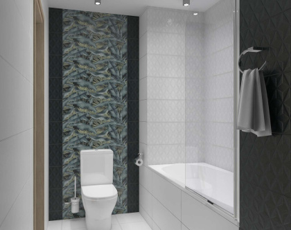 Декор HGD\В358\12000R Диагональ обрезной 25x75x9 (уп/6шт), шт