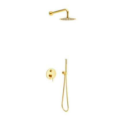 Система для душа скрытого монтажа EXCELLENT Pi AREX.SET.1245GL (золото)