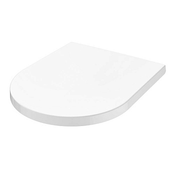 Сиденье для унитаза с микролифтом быстросъемное, 5,8х37,8х46,8 см, белое, C117852WH Awe