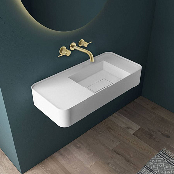 Смеситель для раковины Groove VBFW-4G1BG4 встраиваемый, брашированное золото