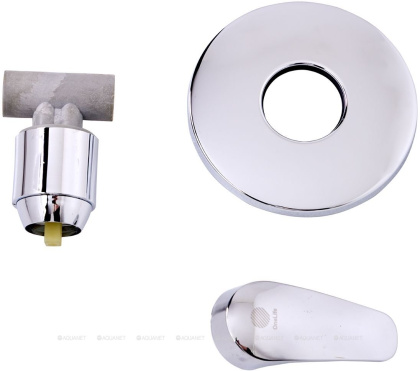 OneLife P11-400cr полимерный встраиваемый смеситель для душа, хром