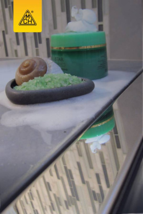 Душевой лоток 55 см Creto Uni CRE-550 UH с решеткой, хром Душевой лоток 55 см Creto Uni CRE-550 UH с решеткой, хром