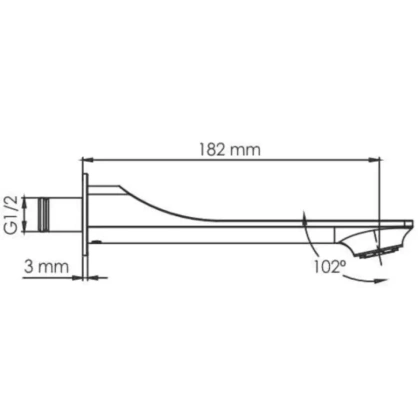 A8458.182.200.186.195.202.176 Thermo Встраиваемый комплект для ванны