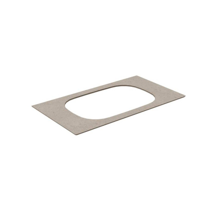 Спец. изд. декоративное для раковин, встраив. сверху MAGICA Риккарди 90 см, бежевый мат. (без отв.) MA.2.0.SG540620R\90