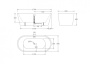 Ванна акриловая отдельностоящая BelBagno BB71-BIANCO Ванна акриловая отдельностоящая BelBagno BB71-BIANCO