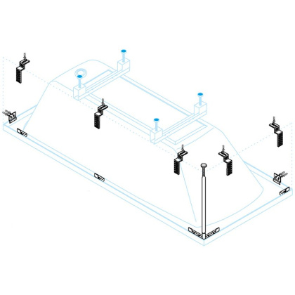Универсальный установочный комплект CEZARES CZR-SCR-FIX-3-KIT