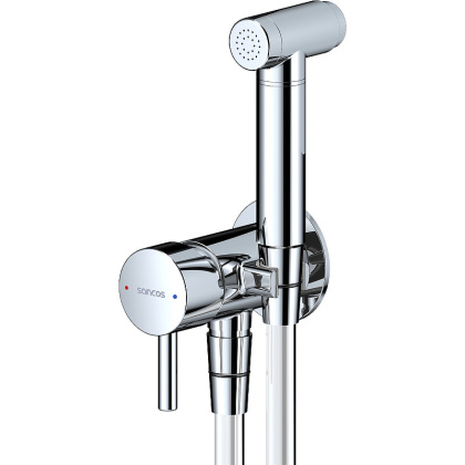 Гигиенический душ SANCOS Atom со смесителем, цвет хром глянцевый, арт. SC2001CH